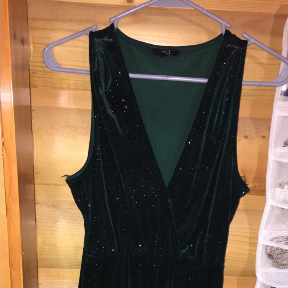 Sparkly Green Dress